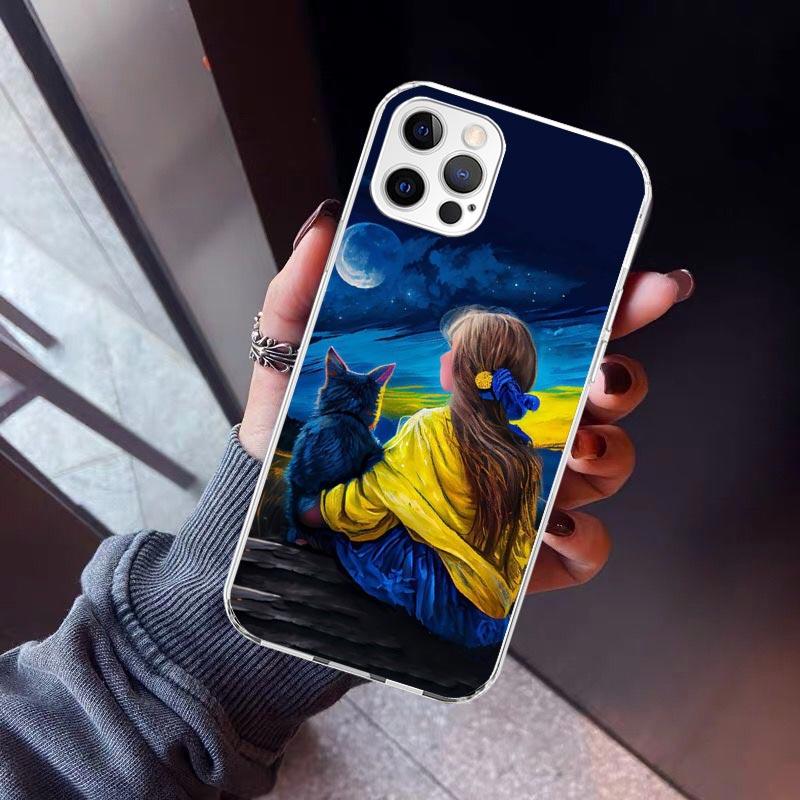 Ukraine Ukrainian Girl Phone Case For iPhone 17 Air 11 13 Mini 14 15 Plus 16 12 Pro Max 16E SE 7 8 Pattern Soft TPU Back Cover