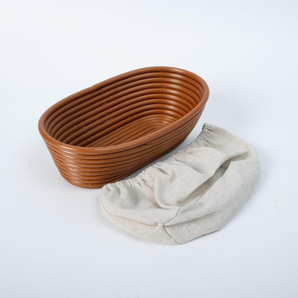 New Washable Imitation Rattan Fermentation Basket for European Bread Baking