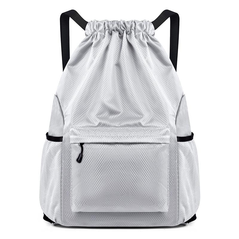 Bundle Bag Dry and Wet Separation Swimming Storage Backpack Travel Bag Drawstring Backpack Sports Training Basketball Bag