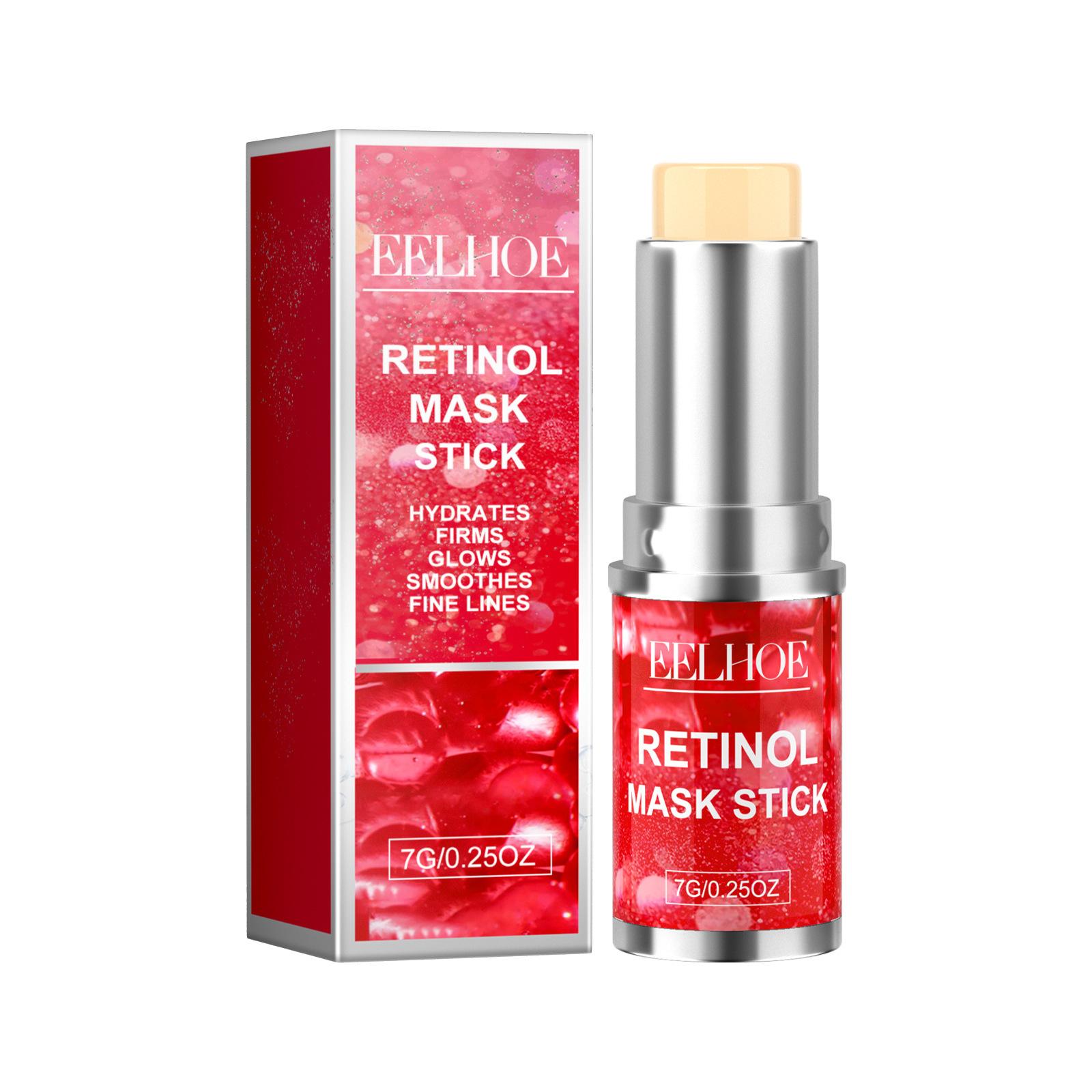 

Eelhoe Retinol Удаляет темные круги под глазами Сыворотка под глазами Подтягивает мешки под глазами Прочный осветляющий крем для глаз Гиалуроновая кислота Массаж против морщин Уход за глазами mask stick 7g