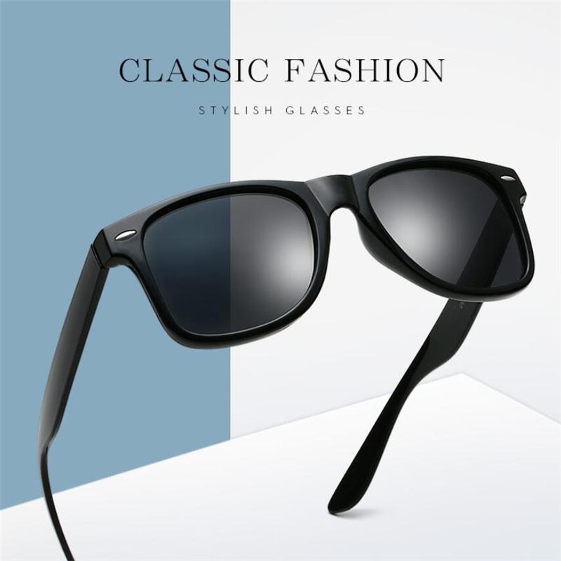 Vintage Nagler Polariserte Solbriller Menn Kvinner Minus Linse Sjåfør Firkantede Styrkebriller 0 -0.5 -0.75 -1.0 Til -6.0