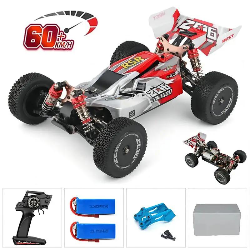 WLtoys 144010 75KM/H 2.4G RC Car Brushless 4WD Electric High Speed Off-Road Remote Control Drift Toys for Children Racing
