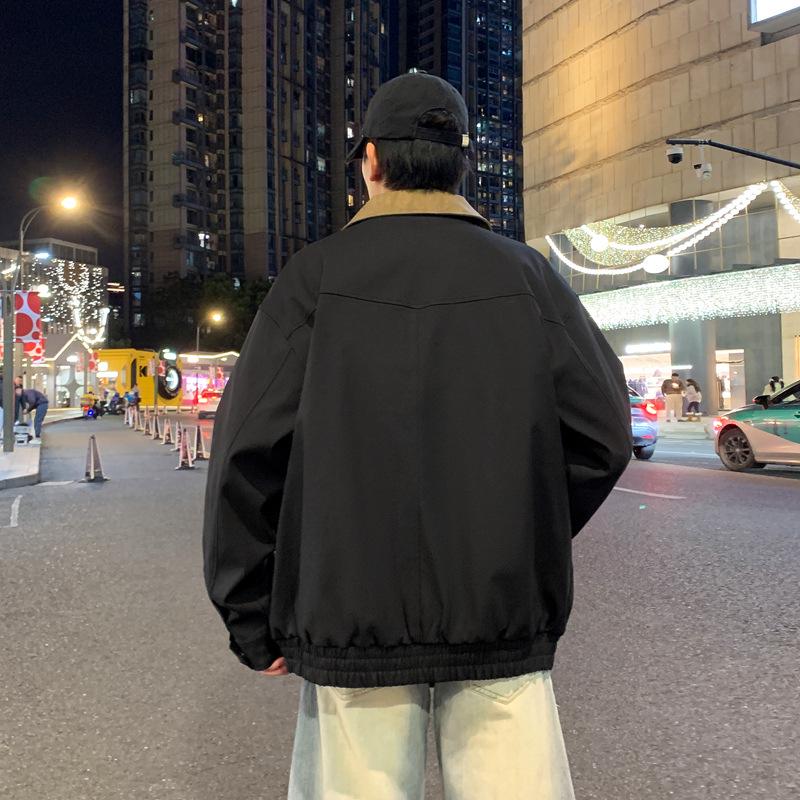 2026 Men's Spring Fashion Loose Lapel Jacket