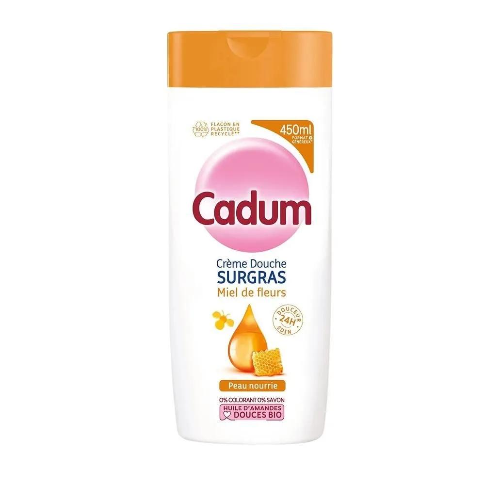 CADUM Гель для душа 450 мл 4 шт. Цветочный мед Surgras