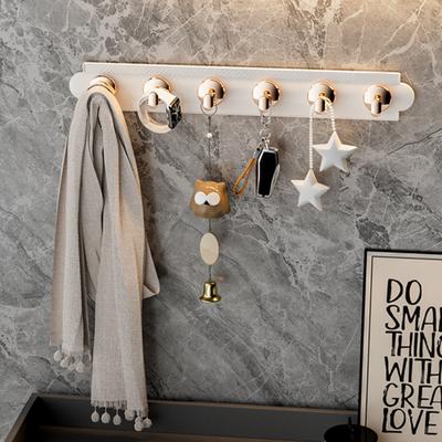 Yousheng Selbstklebender Haken Wandhaken Stark belastbar Wasserdicht Mehrzweck Handtuch Bademantelhalter Badezimmer Organizer Haken