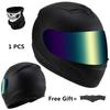 Fashion Full Face Motorcycle Helmet for Men & Women DOT Approved Top Quality CE Certified with Removed Neck Warmer