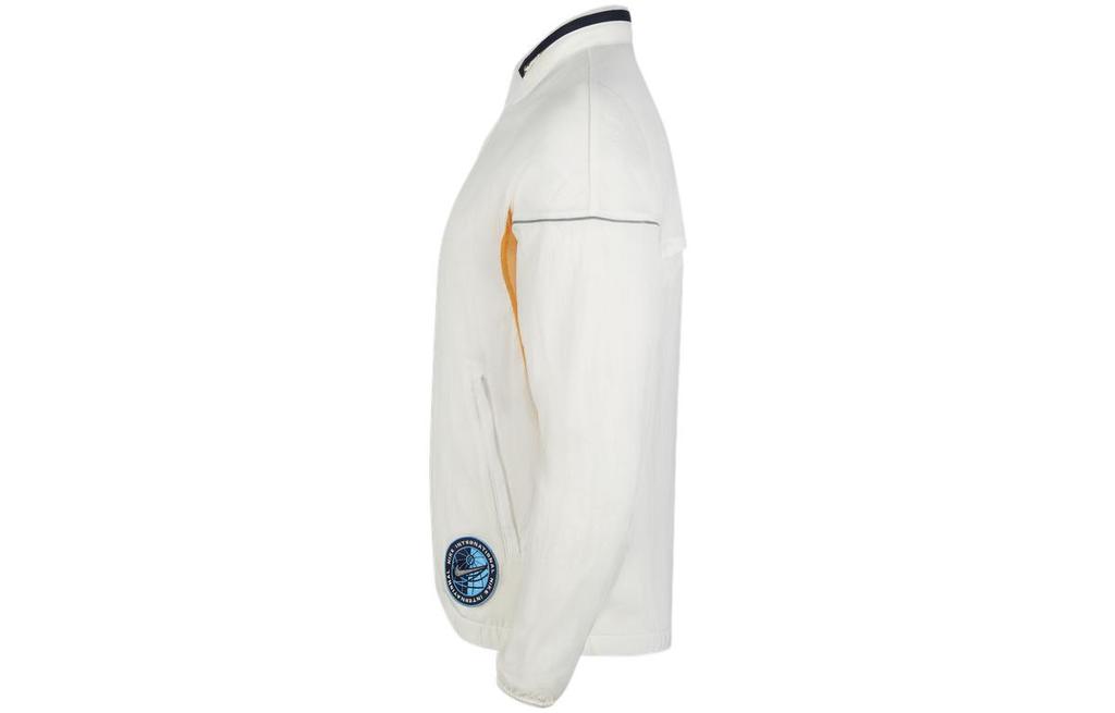 Nike Jackets Men's Sail White Baseball Collar Moderate Other DM4780-133