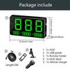 Plastic Vehicle Head UP Speedometer Global Position System USB Professional Digital Display Speeds Meter Gauge Accessories