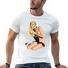 Black Gloves Pinup TShirt Soft Cotton Print TShirt