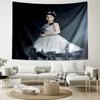 The Crown Print Tapestry, Backdrop, Easy Setup, Ideal for Bedroom, Office & Living Room, with Aesthetic Wall Hanging Decor.
