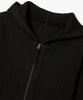 Voice Of Voices Hooded Cable Knit Zip-Up_Black 7156250002