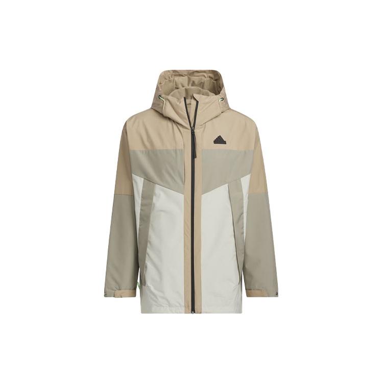 New Adidas CITY ESCAPE City Escape Blocking Jacket Jackets Coats Men's Umber JE8578