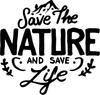 Printtoo Craft Textile Save The Nature & Save Life Round Wooden Rubber Stamp Card Making Stamps-2