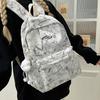 Schoolbagins Nischen-Schulranzen Studenten-Rucksack einfacher Batik-Rucksack High-School-Rucksack Mittelstufen-Rucksack große Kapazität Japanischer Reise-Rucksack