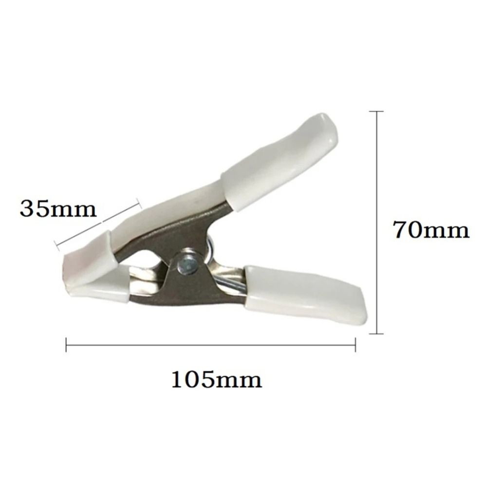 A-Shaped Spring Clip Metal Woodworking Clip Grip Tools Wedding Dress Clip  Electrician