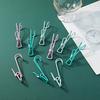 6Pcs Towel Clips Good Load-bearing Compact Durable Unique Sturdy Sock Laundry Chip Hooks Storage Racks for Home