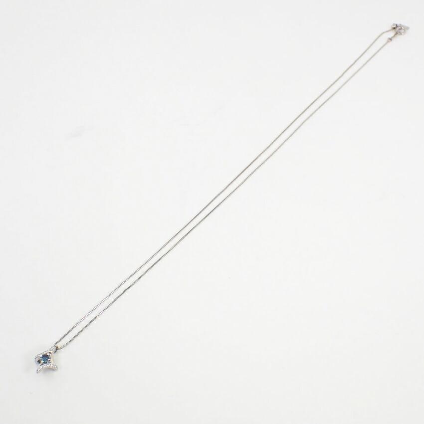 [Used] Pt900/850/Alexandrite/Pendant/Necklace/j41-5