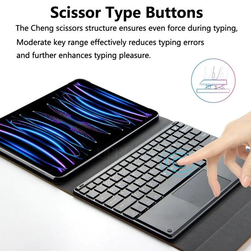 Case with Keyboard for Honor Pad X9a 11.5inch ELN2-W09 X9 Pro X8a 11 V9 11.5 Inch X8 Pro X8 10.1 X8 Lite Wireless Cover