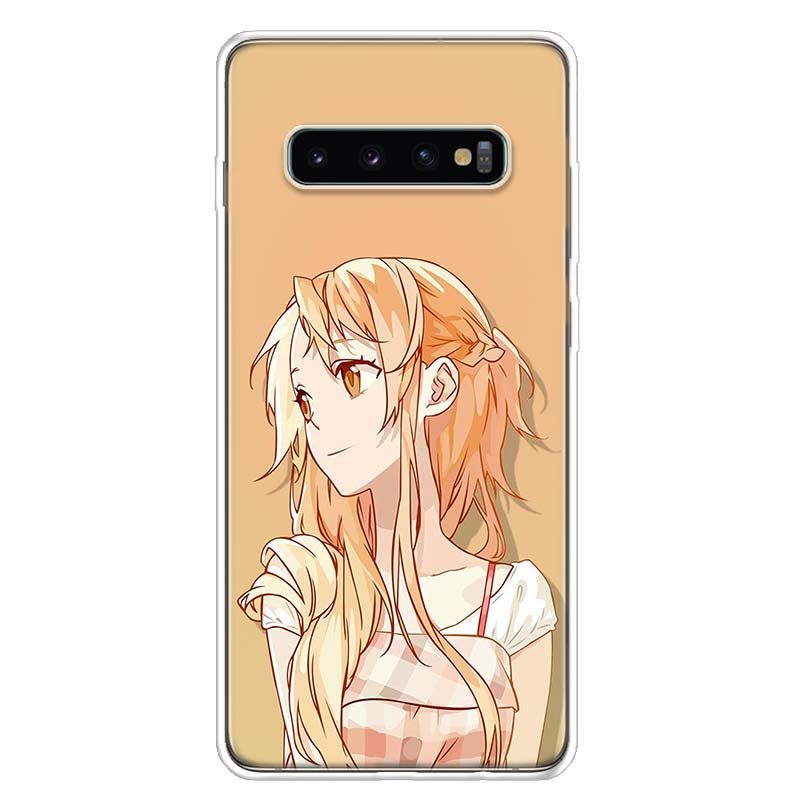 Sword Art Online kirito and asuna For Samsung Galaxy S25 S24 S23 S22 Ultra Phone Case S21 Plus S20 FE S10 + S25Edge Fundas Cover