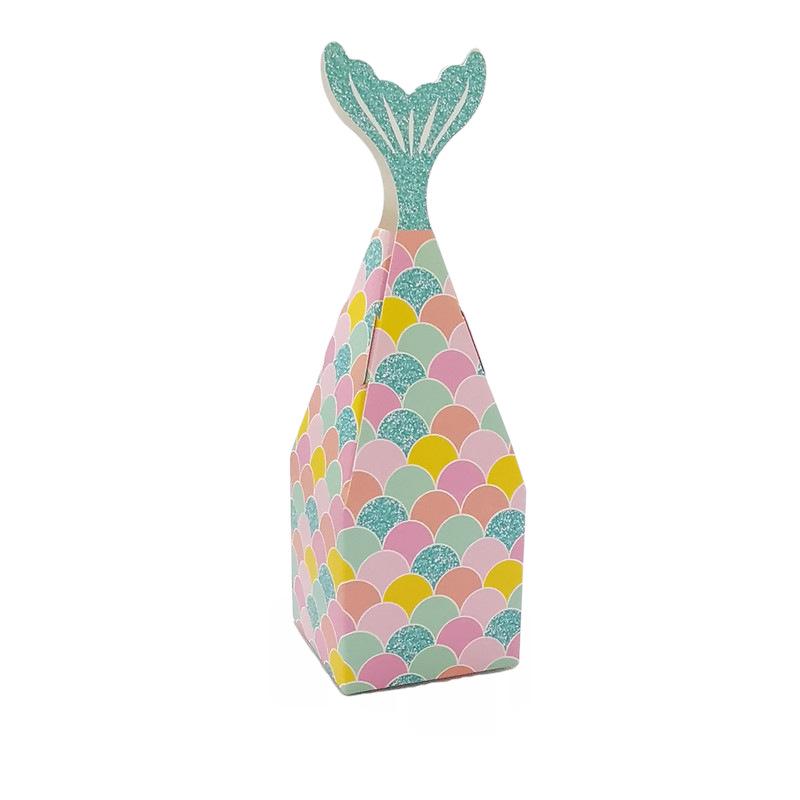 Mermaid Fishtail Wedding & Birthday Candy Gift Box