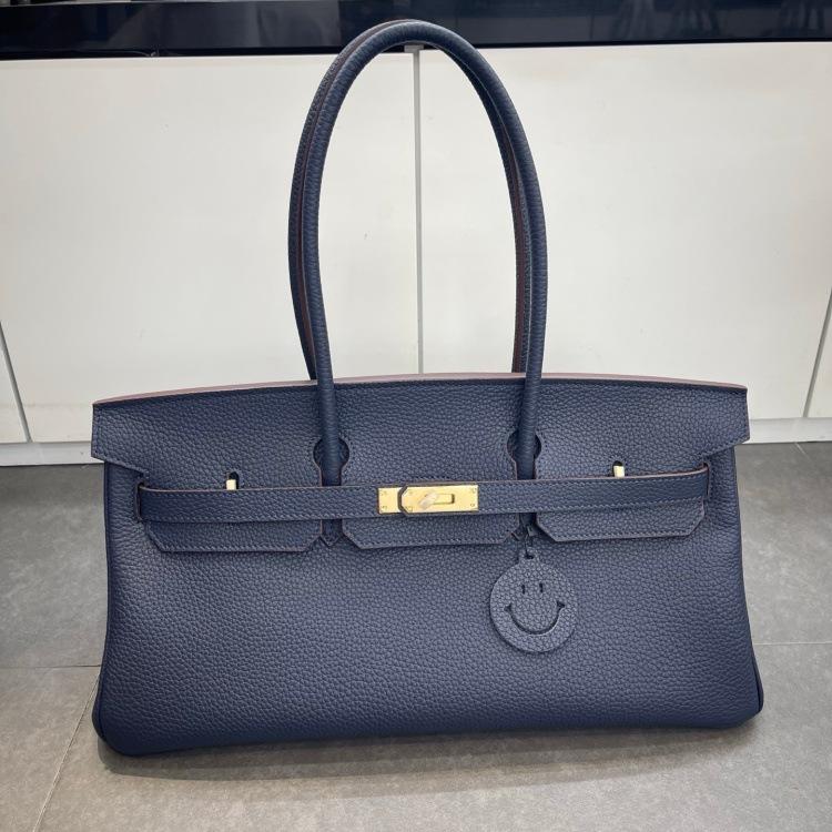 Grenzüberschreitender Trend Tasche kurze Version übergroße tragbare Schultertasche TOGO erste Schicht Rindsleder großes Fassungsvermögen Riesenpackung