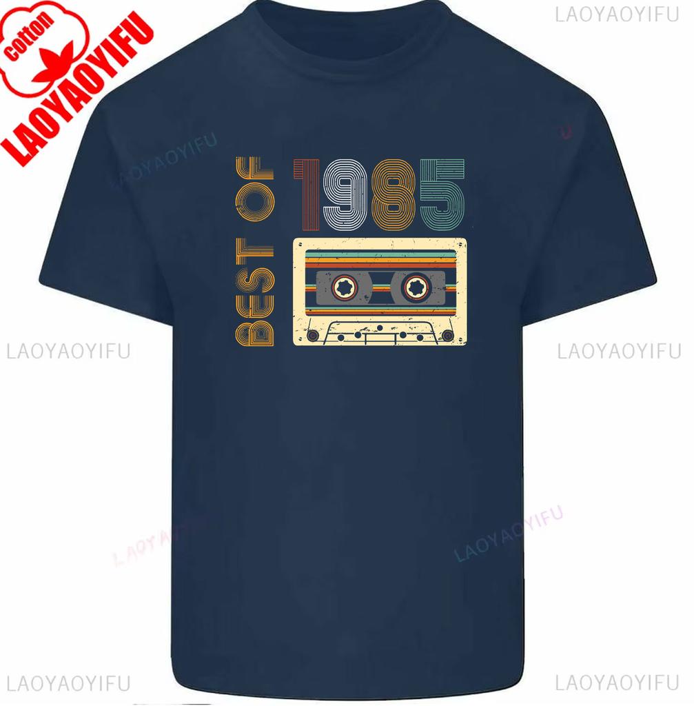 50th Birthday T-Shirt 1975 Mens Funny LEVEL UNLOCKED 50 Year Old Gaming Tee Tops Graphic T Shirts Men Clothing Cotton Shirts