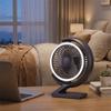 USB Powered Personal Air Circulator Crescent Shape Desktop Fan Portable Fan  Dorm Room