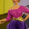 Barbie Debbie Allen Signature Black Doll House for Ages Dress-Up & 6+ (Purple JBJ24)