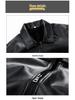 Men's PU Leather Motorcycle Jacket - Spring & Autumn Casual Style