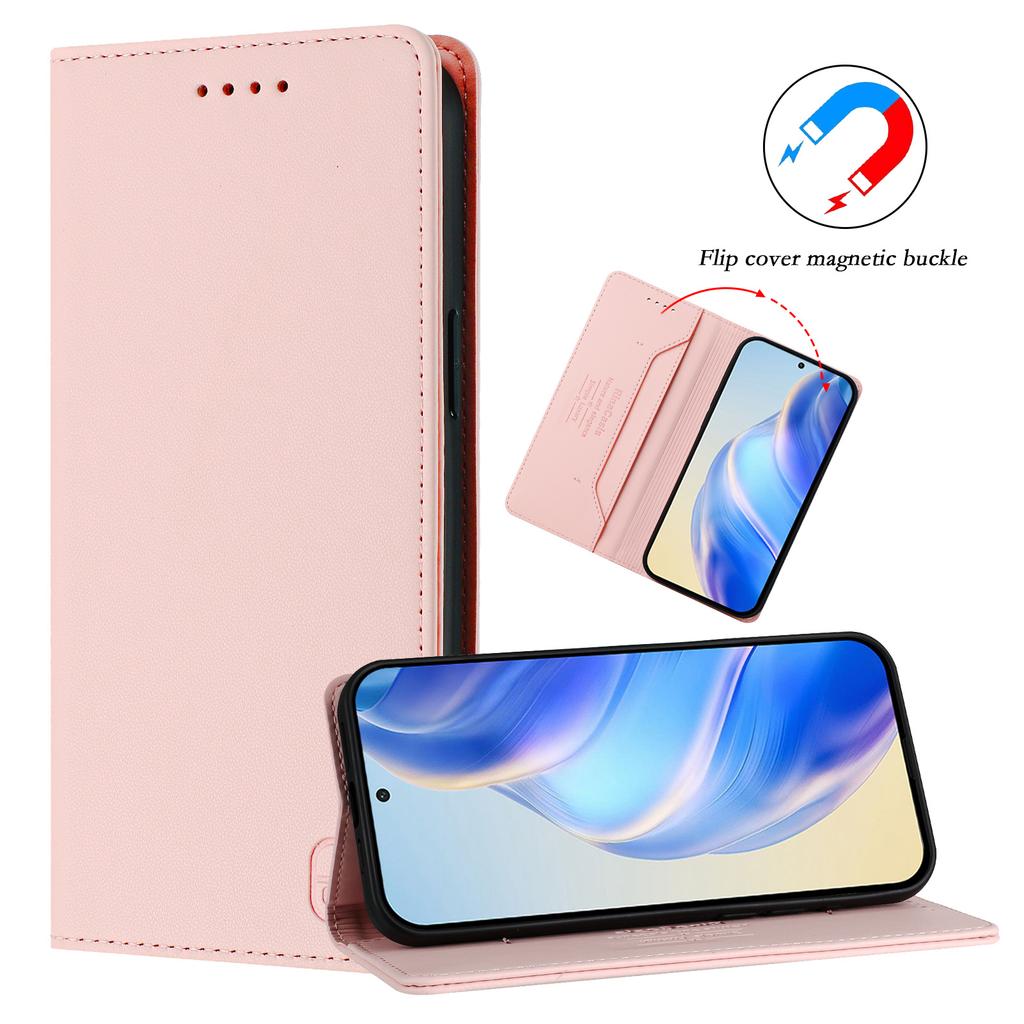 Für Motorola Moto G84 5G Lederhülle RINACASIS RC01 Handyhülle mit RFID-Blockierung Brieftasche Ständer