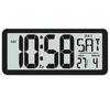 Multi-Functional Big Screen Number Digital Alarm Clock Square Wall Clock Series 13.8inch Large Digital Jumbo Electronic Clock