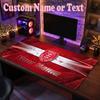 Hull KR Customized Name Text Mouse Pad, Large Desk Mouse Mat Personalized Home Office Present