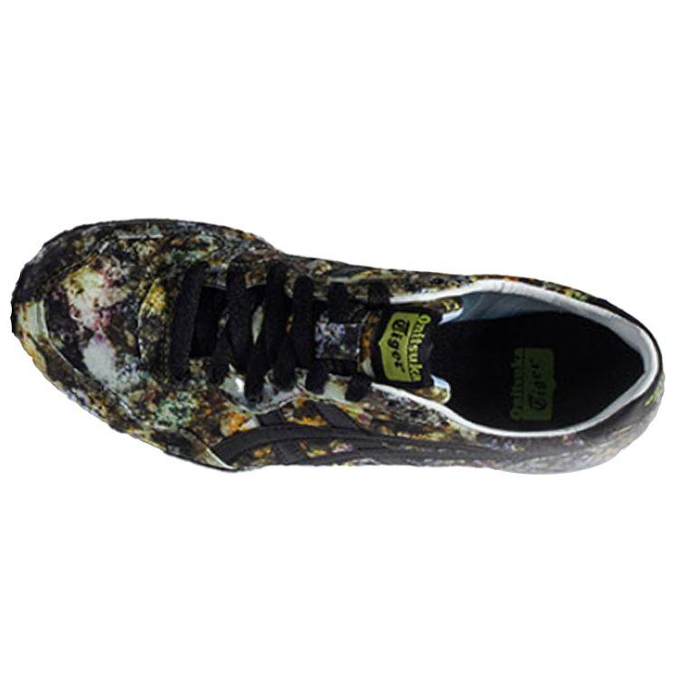 ONITSUKA TIGER Serrano Comfortable Fashion Lightweight Low-Top Lifestyle Casual Shoes Unisex Casual Shoes Green Yellow TH643N-8990