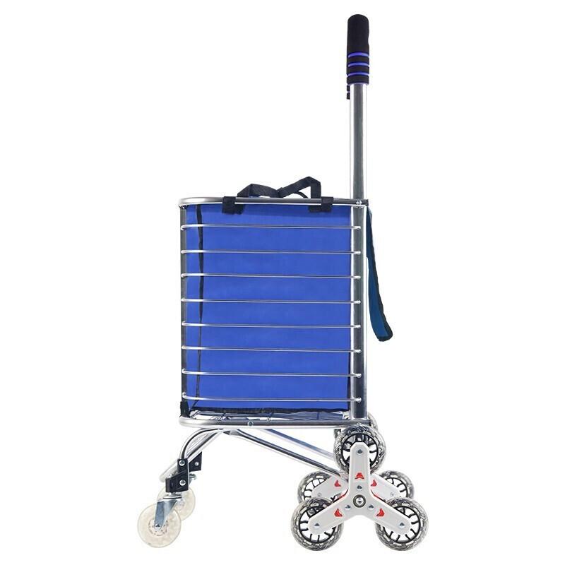 Folding Stair Climbing Shopping Cart