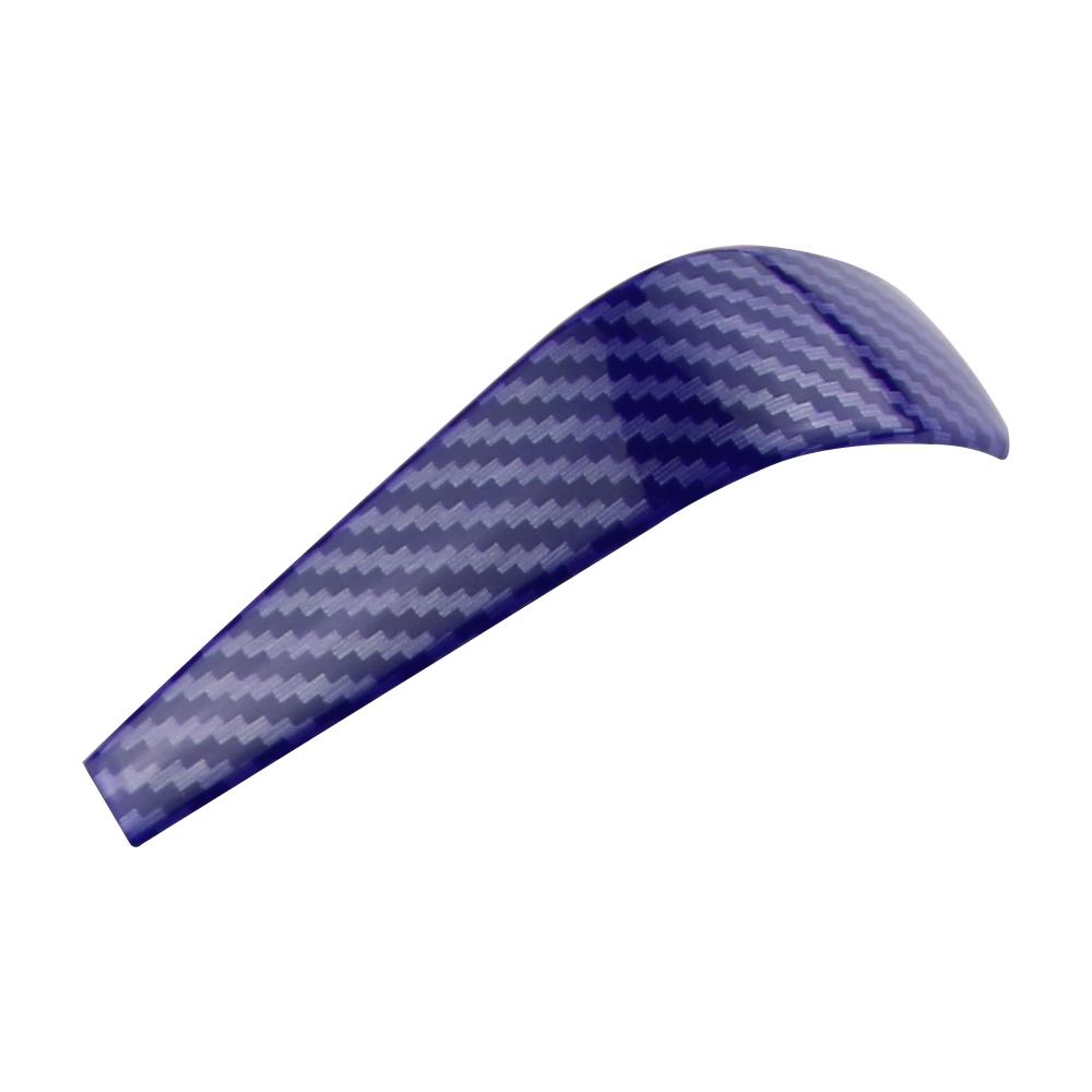 1PC For BMW 3 Series E91 E90 E92 E93 2006-2012 Car Gear Head Shift Knob Cover AT Tuning ABS Carbon Fiber Trim Sticker Accessories