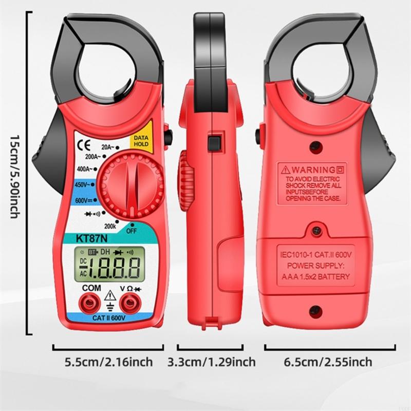   Clamp Meter Pliers Tester 0-450V 400A Voltages Current Tool Precisions Multimeter