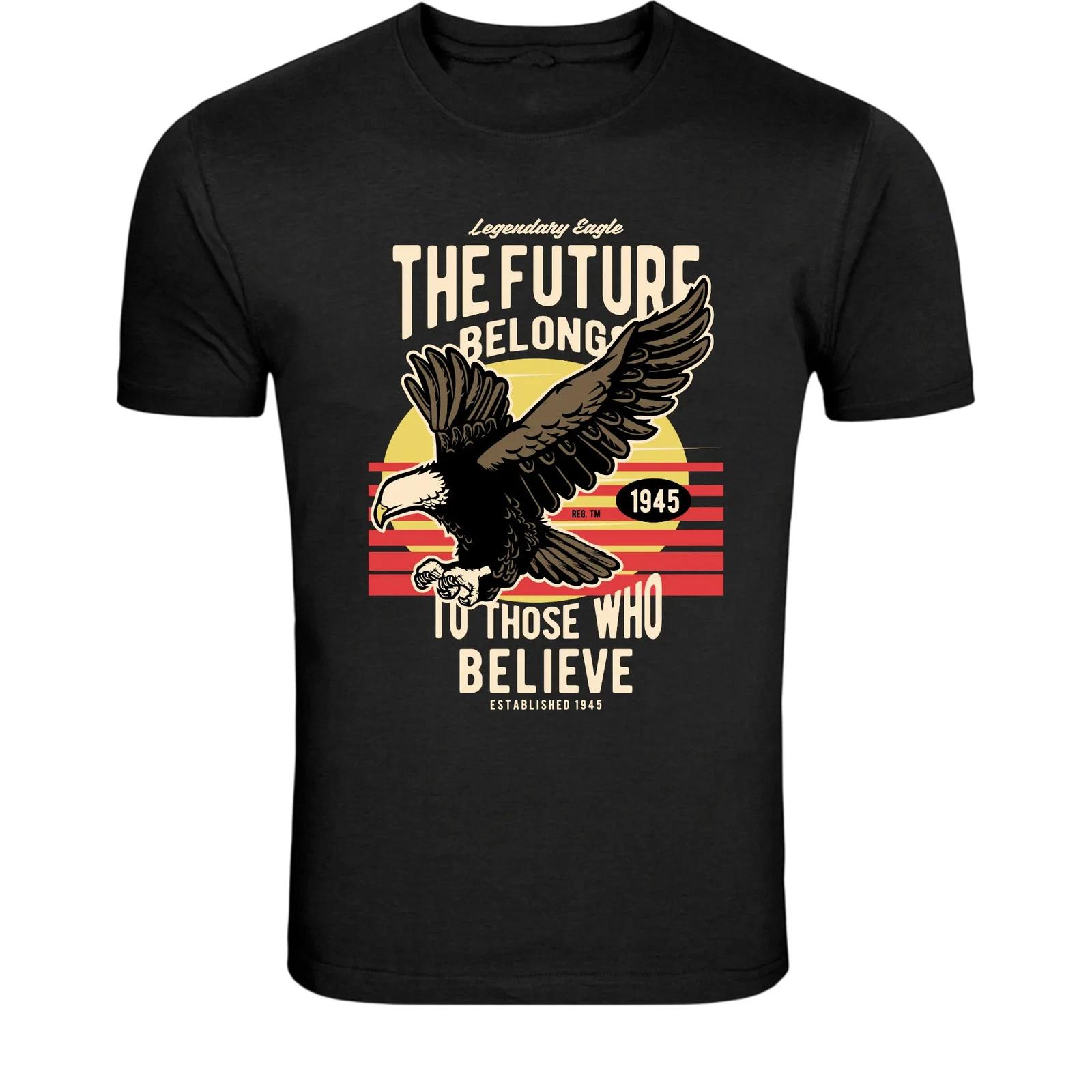Legendary Eagle The Future Belongs T-Shirt - Patriotic American S