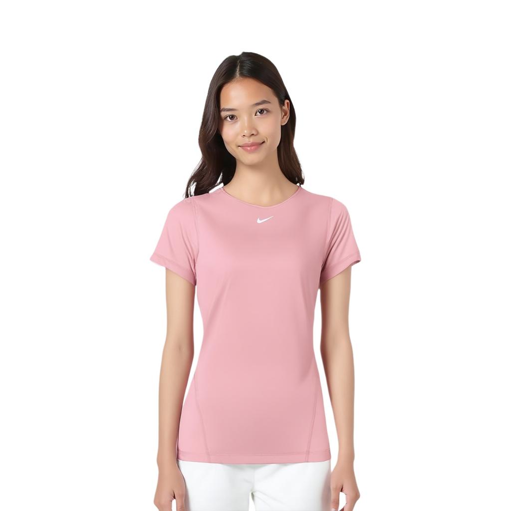 (WMNS) Nike 365 Top Ss Essential Training Sports Quick Dry Short Sleeve Pink T-Shirt Women's AO9952-630
