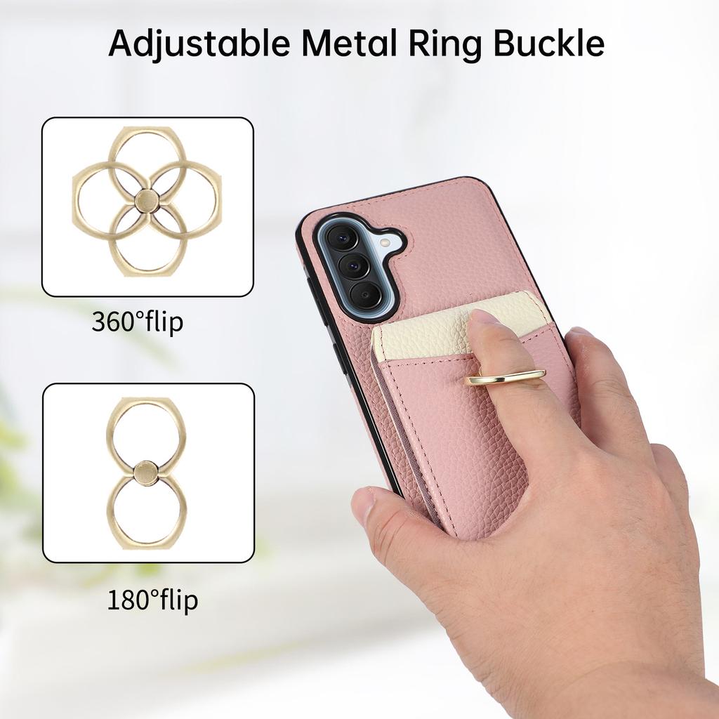 Umhängetasche Geldbörse Kartenhalter Ring Handyhülle für Samsung Galaxy A57 A37 A17 A07 A56 A36 A16 A55 A35 A15 A54 A14 Lederhülle