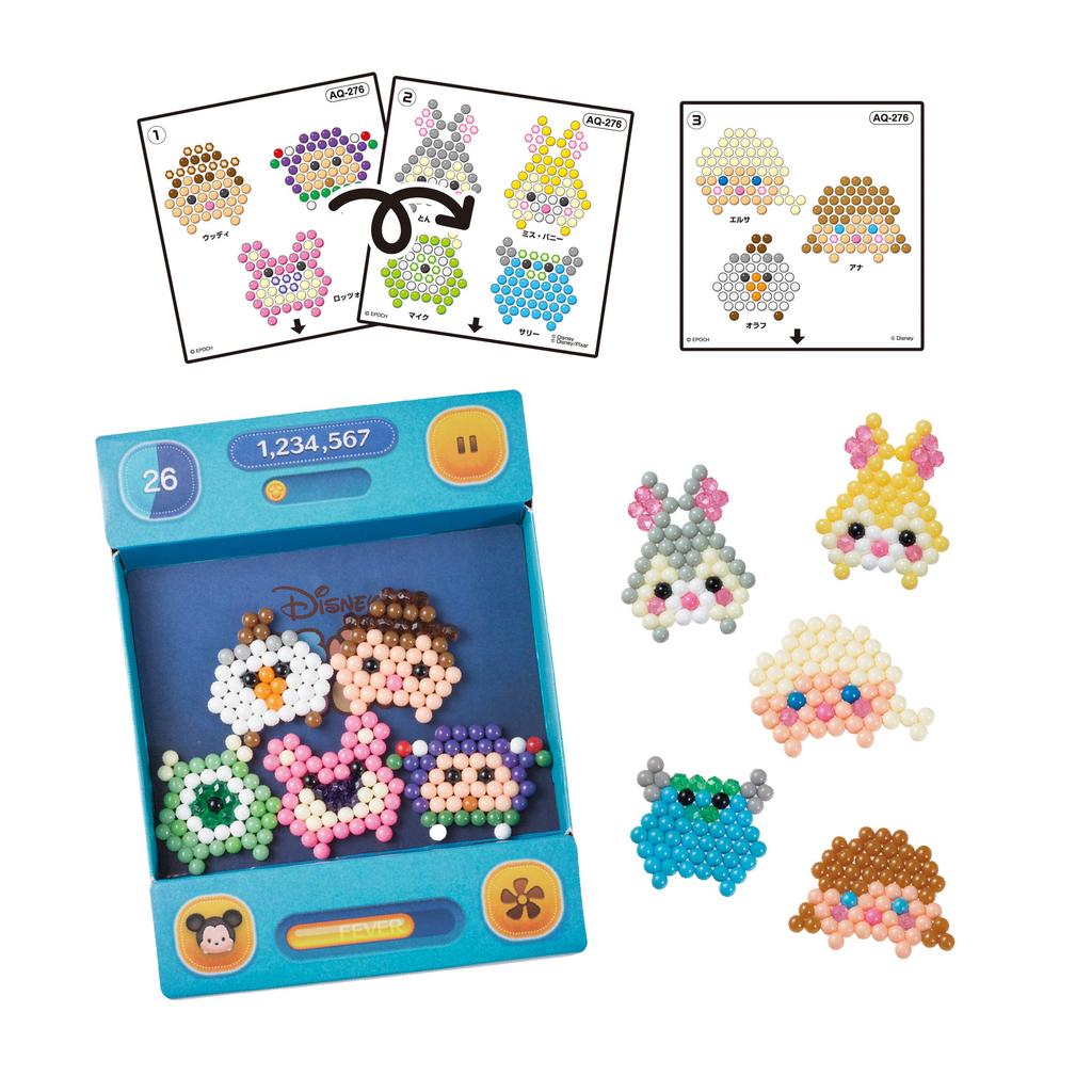 Aquabeads Characters Sold Separately Beads Set [Disney Tsum Tsum Character Set] AQ-276 ST Mark Age 6 and up Toys Water Sticks with water Making toy