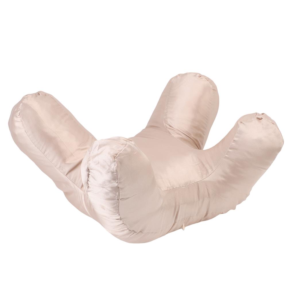 Comfortable Face Pillow Lightweight Soft Supportive Face Down Pillow for Back Side Stomach Sleeping Cotton