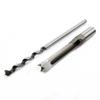 Square Hole Drill Bit Angle Hole Opener Woodworking Drill Bits Set High Speed Steel Hole Saw Cutter Tool