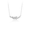Exquisite Full Diamond Smile Necklace for Women, Light Luxury, High Grade, Fashion Design, Collar Chain