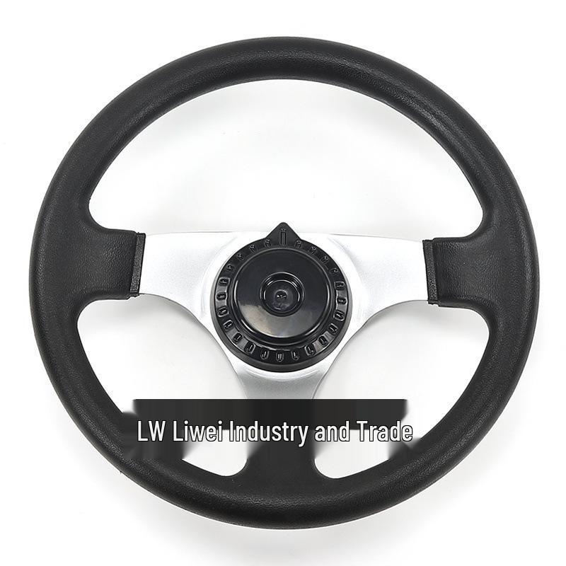 300MM Enhanced Thickened Steering Wheel for Karts, Utility, ATV, and Electric Vehicles