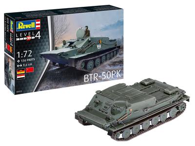 German Revell Soviet Army Plastic Model 03313 1/72 BTR-50PK