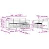6 Piece Outdoor Sofa Set Solid Acacia Wood