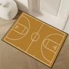 5 Kinds Basketball Court Pattern New Entrance Floor Mat Bathroom Absorbent Foot Door Mat Anti Slip Doormat Decoration
