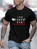 Vintage T Shirts for Men Save The Stick Manual Transmission Three Print Top Oversized Tee Hip Hop T-Shirts Men Clothing Camiseta