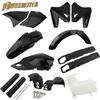 For Suzuki DRZ400 Motorcycle Accessories Left Right Side Panel Fairing Fork Shock Cover Front Fender Fuel Tank Decorative Cover