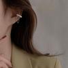 New Fashion Silver Color Cilp Earrings Tassel Ear Cuff Non Piercing Earring 2025 Trendy Punk Design Female Long Ear Clip Jewelry